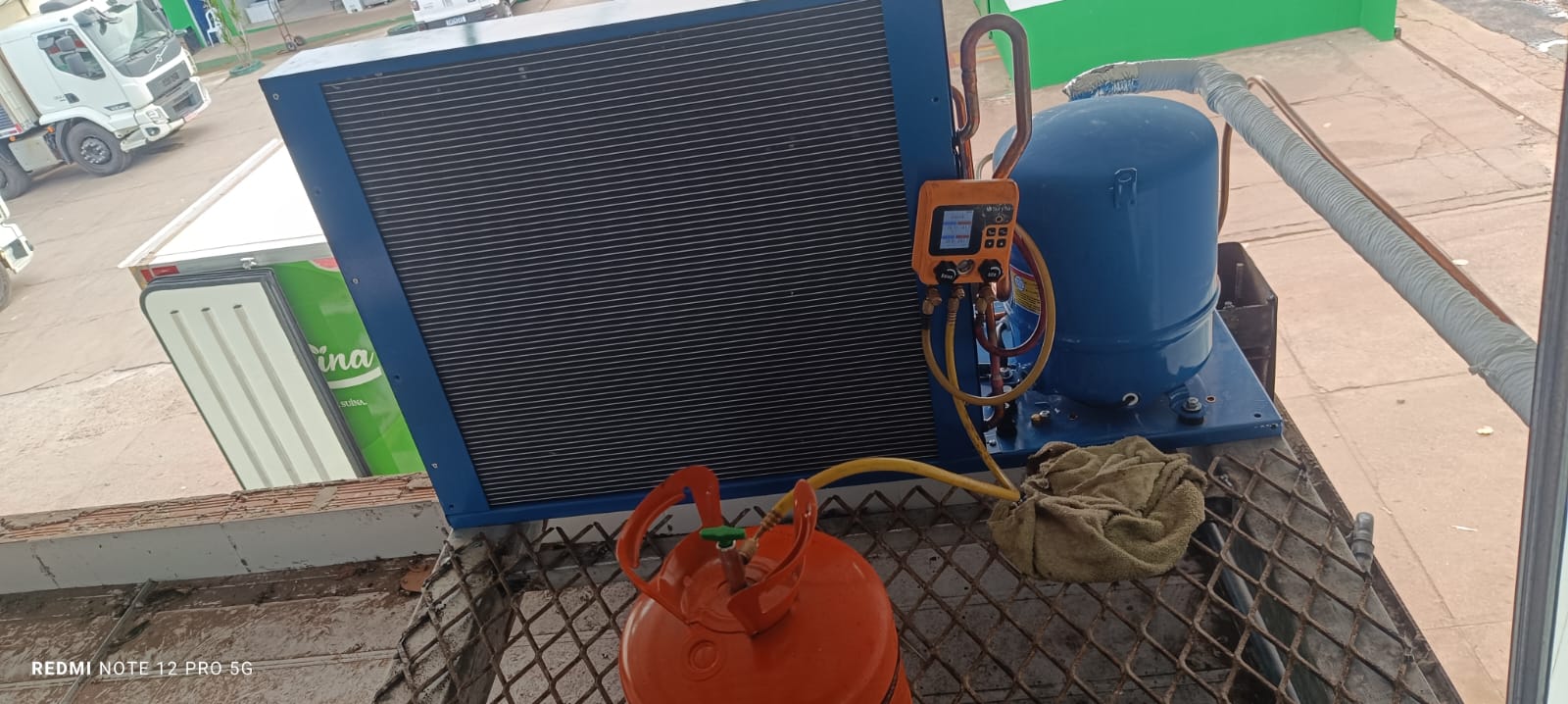 Câmara Fria - serviço 2