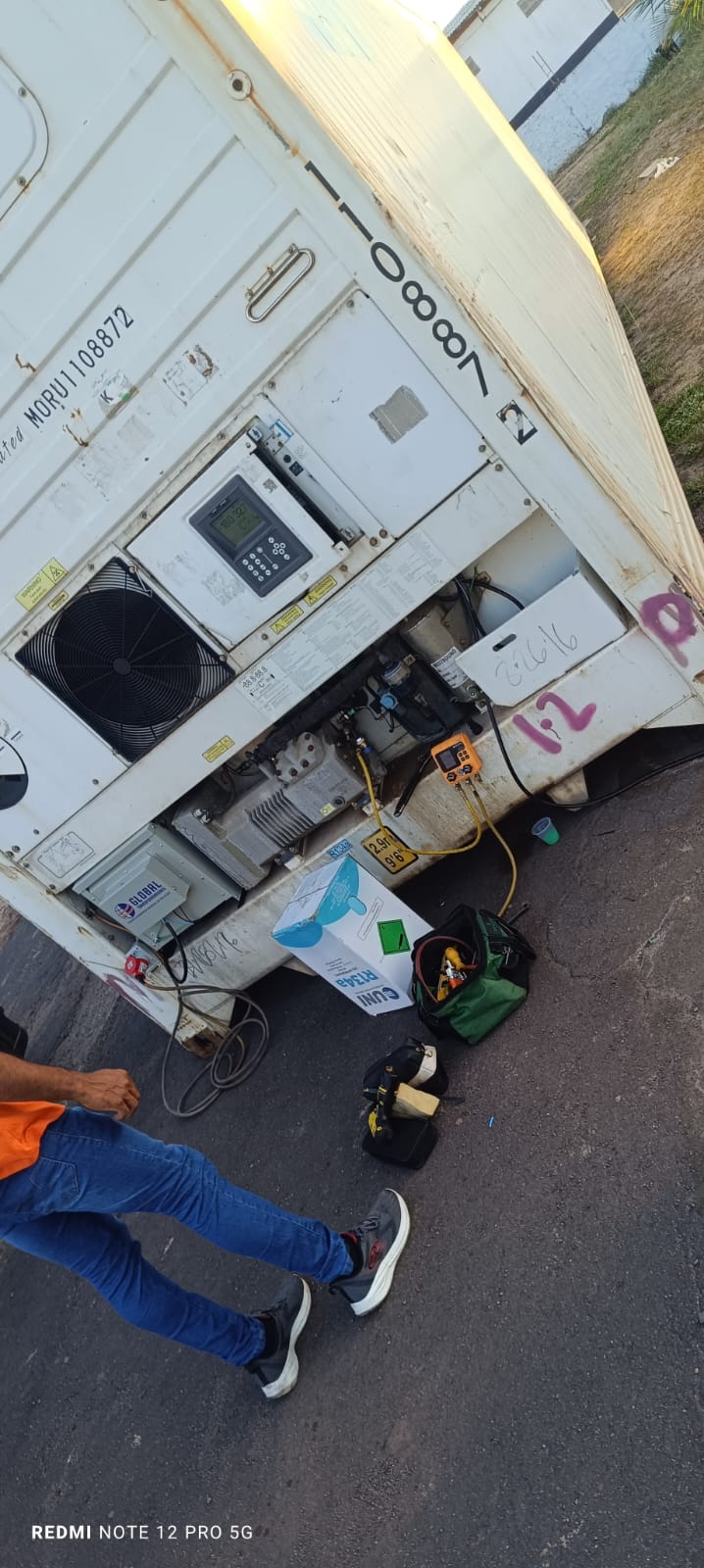 Contêineres Frigoríficos - serviço 2